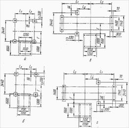 Вентилятор ВДН-32Б план фундаментных болтов