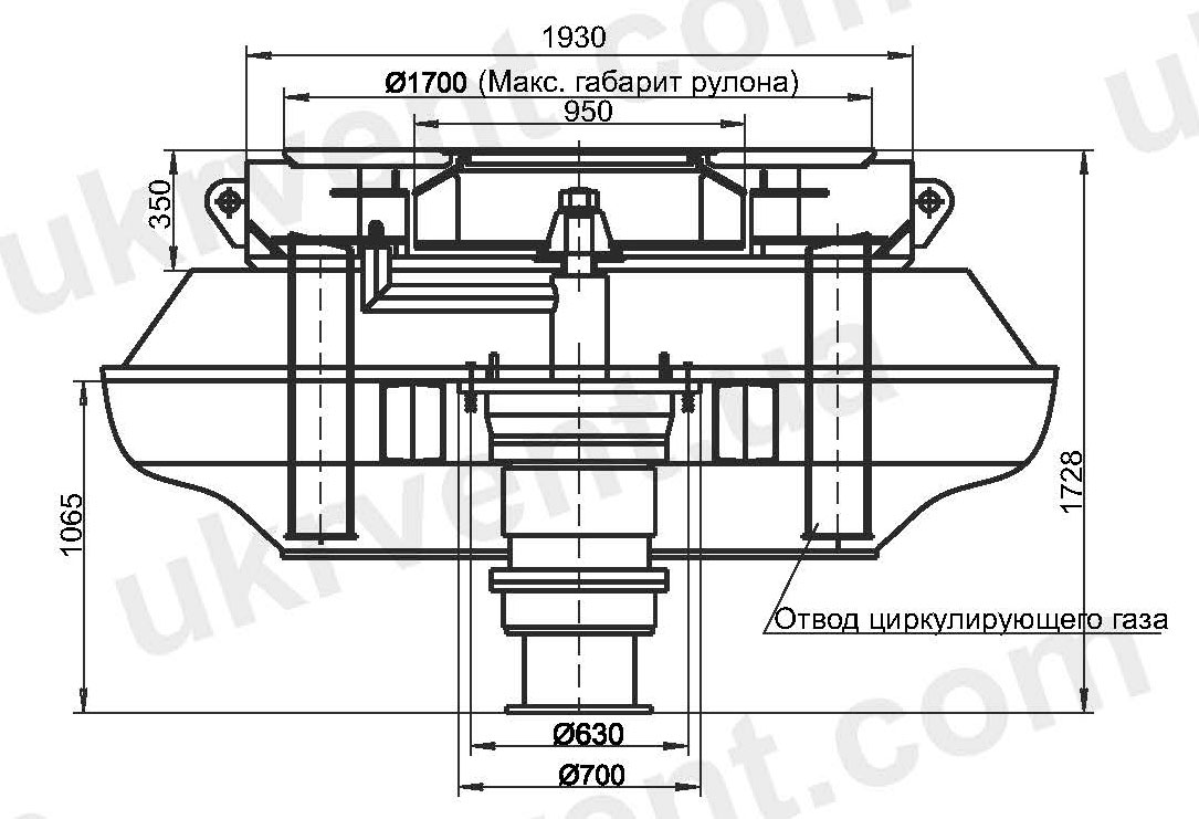 Вентилятор циркуляционный ВЦКП-2219