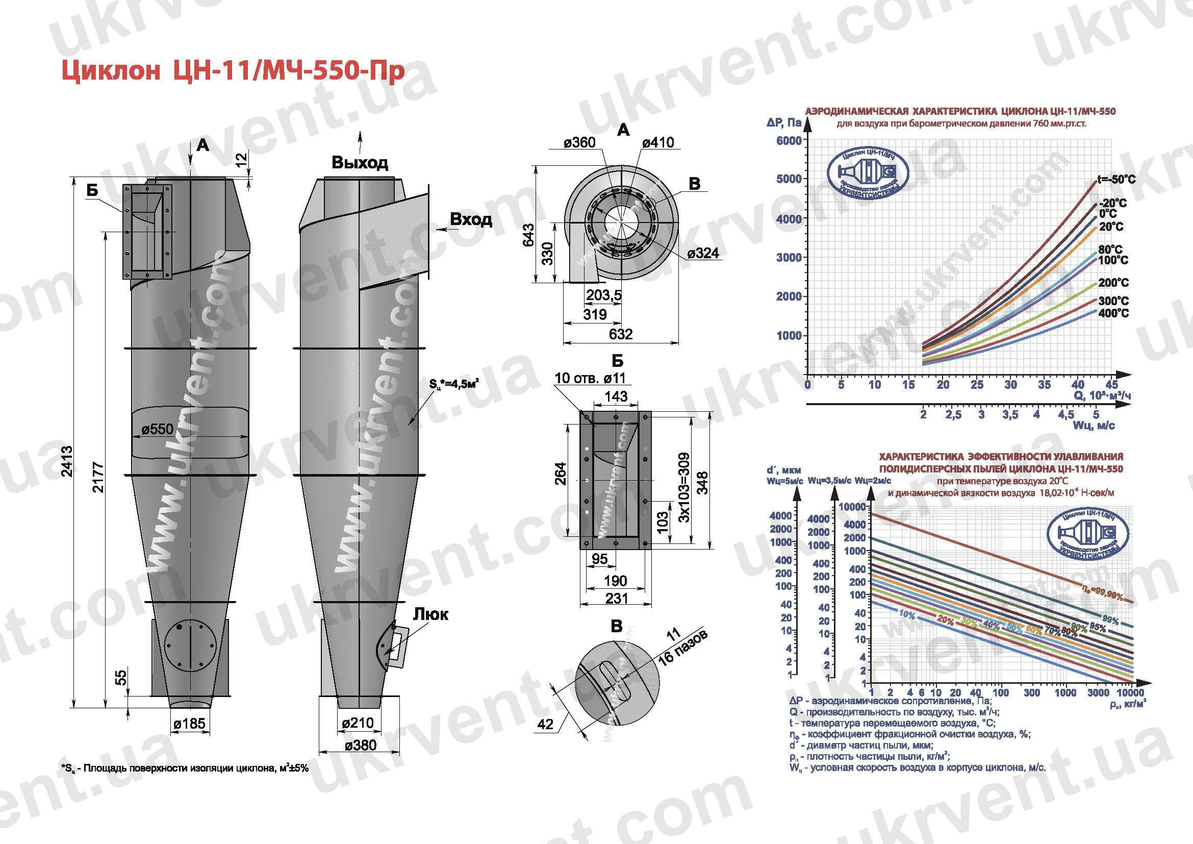 ЦН-11-550 циклон