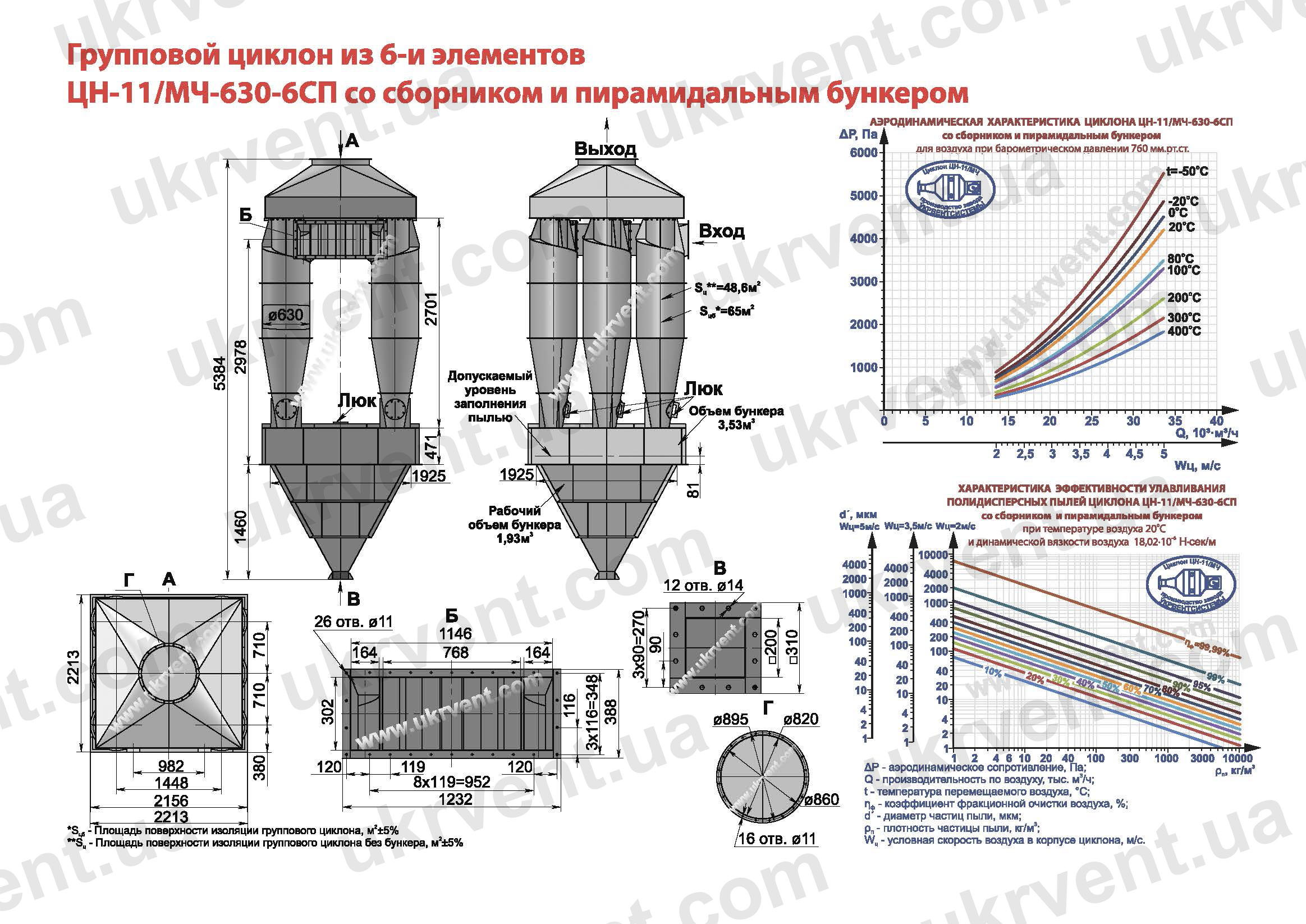 ЦН-11-630-6СП циклон