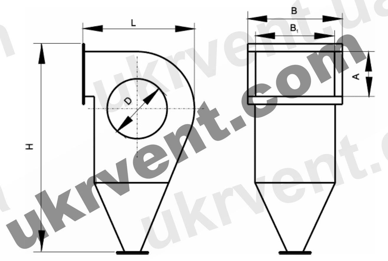 Золоуловитель ЗУ Технические характеристики