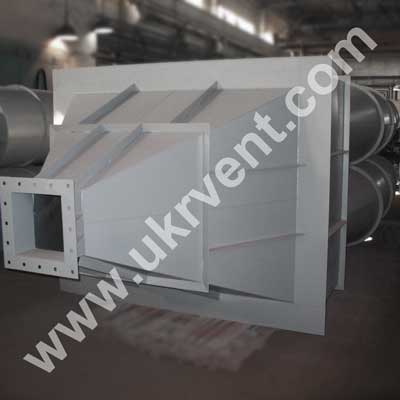 Бункер пирамидальный БП для циклона, Цена, Купить, Укрвентсистемы Бункер пирамидальный БП