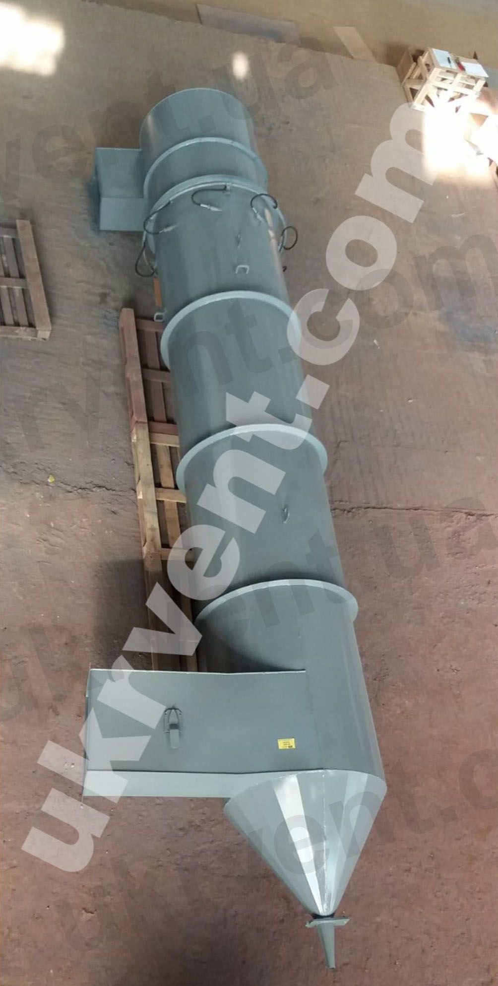 Циклон ЦВП, Цена, Купить, Технические характеристики, Чертеж, Размеры, Характеристики, Укрвентсистемы Мокрые циклоны с водяной пленкой ЦВП, Цена, Купить, Укрвентсистемы