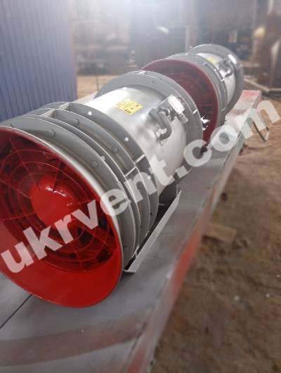 Вентилятор шахтный ВМЭВО местного проветривания