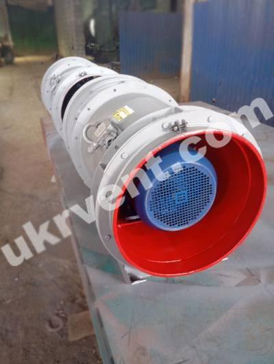 Вентилятор шахтный ВМЭВО местного проветривания
