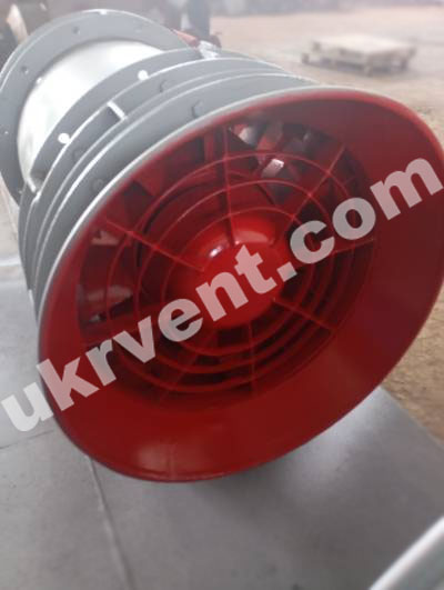 Вентилятор шахтный ВМЭВО местного проветривания